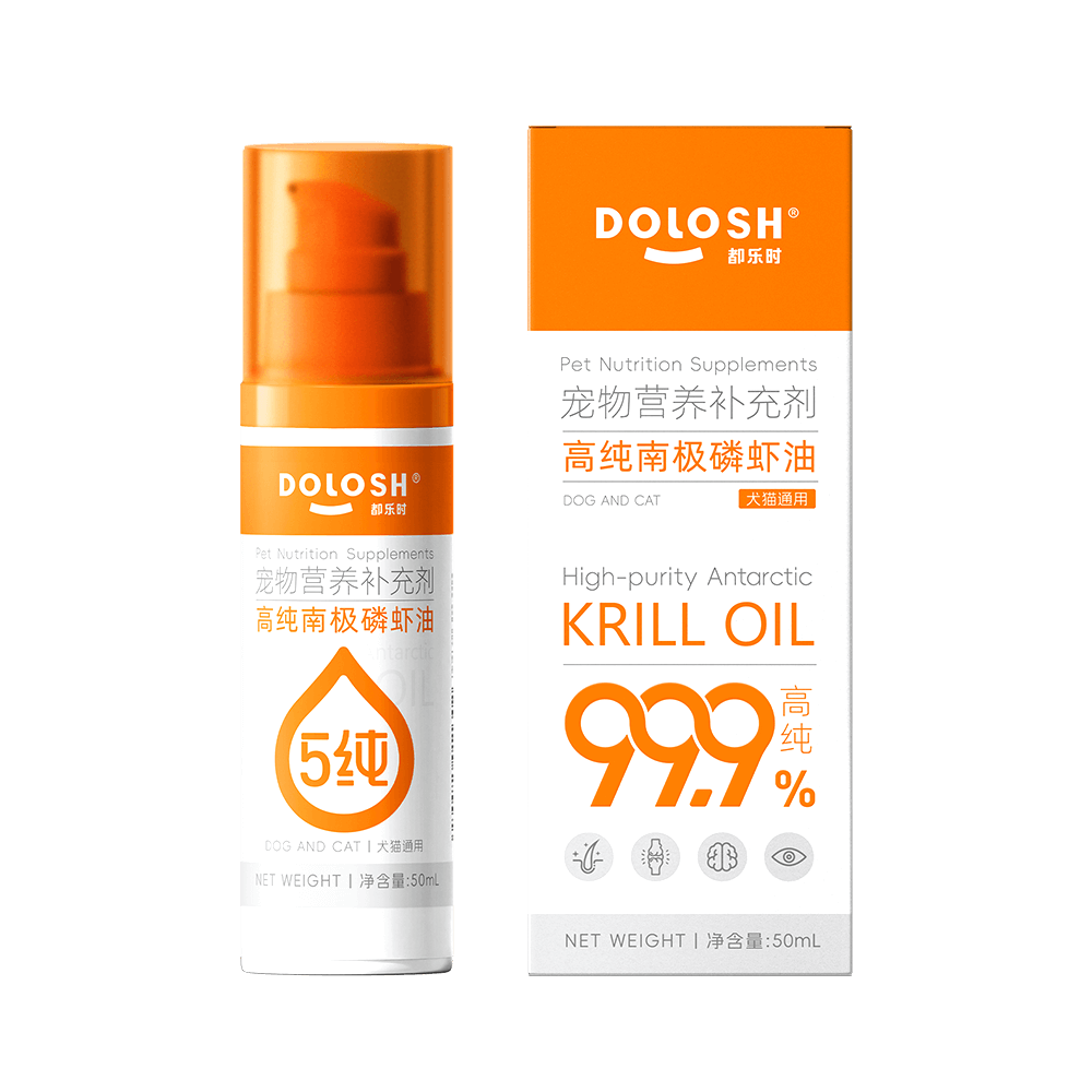 DOLOSH High-Purity Antarctic Krill Oil (40% Phospholipids)