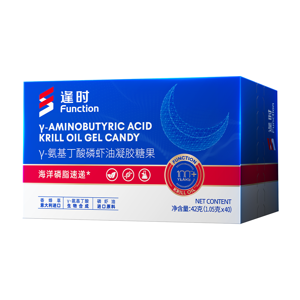 Function γ-Aminobutyric Acid Krill Oil Gel Candy