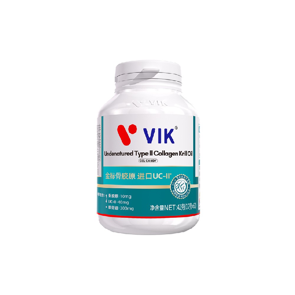 VIK Undenatured Type II Collagen Krill Oil