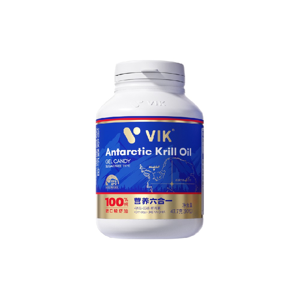 VIK Pure Antarctic Krill Oil (Weddell Collection)