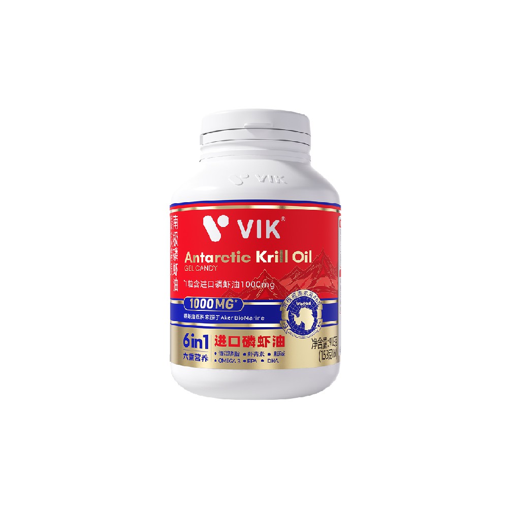 VIK Pure Antarctic Krill Oil (Weddell)
