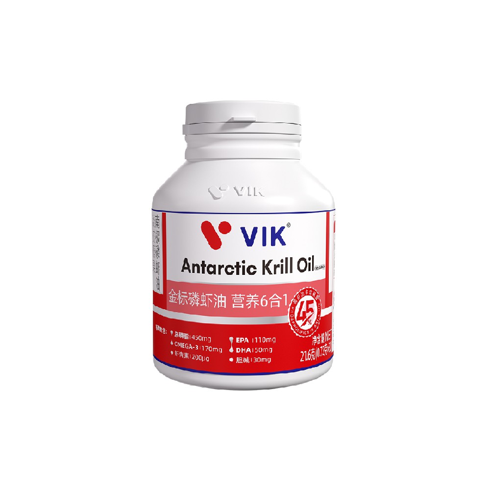 VIK Gold 45 Antarctic Krill Oil
