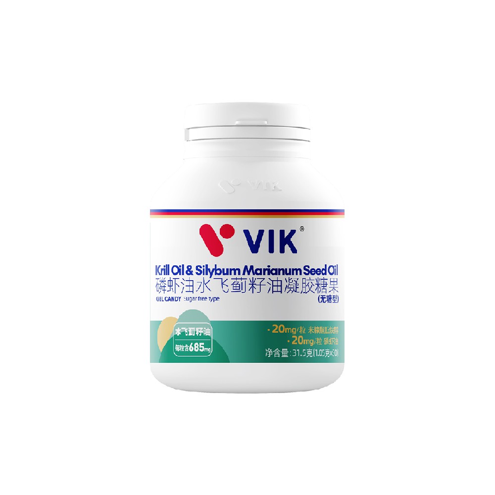 VIK® Krill Oil Silybum Marianum Seed Oil