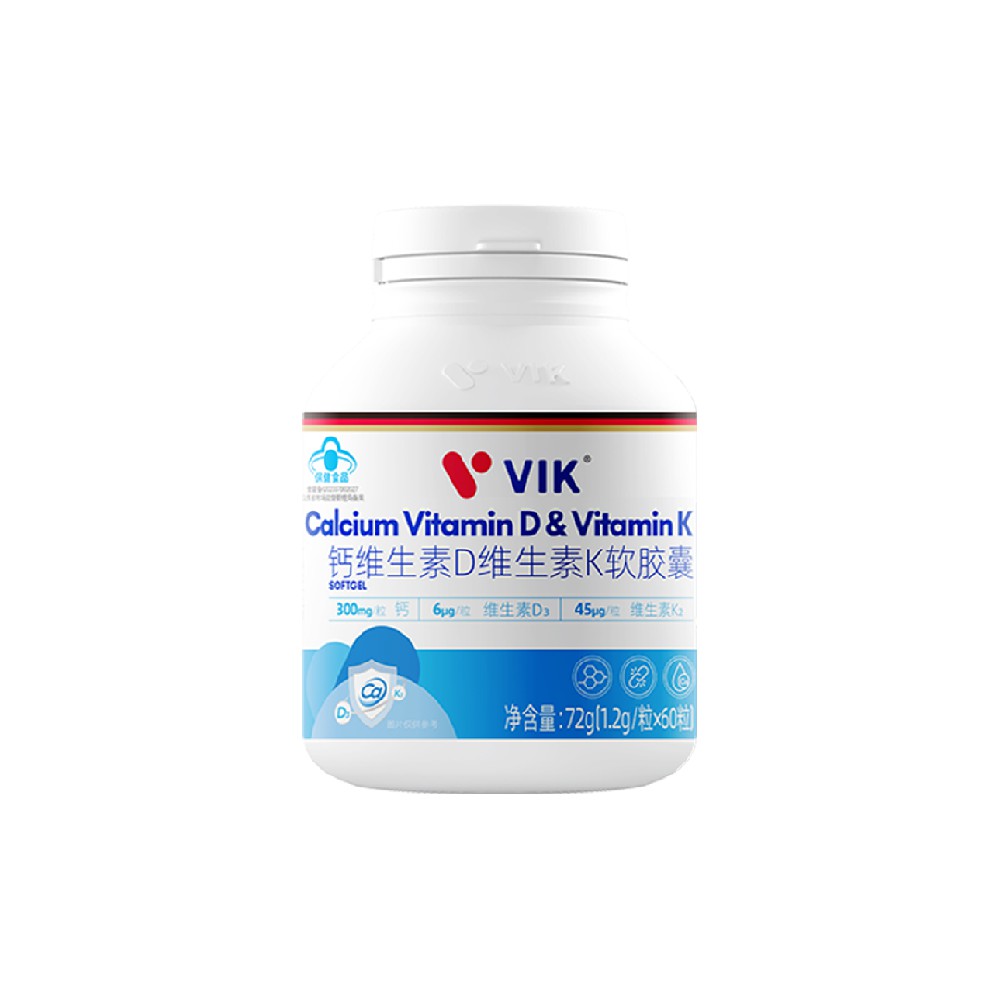 VIK® Calcium Vitamin D & Vitamin K Softgels