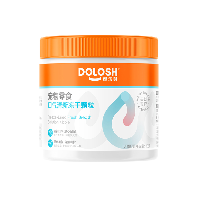 DOLOSH Breath Freshening Freeze-Dried Granules